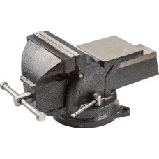 STAYER "STANDARD" 3254-150 тиски слесарные с поворотным основанием, 150мм/ 12,5кг STAYER "STANDARD" 3254-150 тиски слесарные с поворотным основанием, 150мм/ 12,5кг