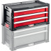 KETER 38381-3 ящик с 3 выдвижными полками "DRAWER-3", 22" KETER 38381-3 ящик с 3 выдвижными полками "DRAWER-3", 22"