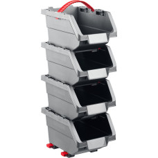 KETER 38066-K4 Набор лотков "Clickbin" 1,3 л
