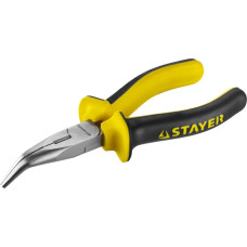 STAYER "PROFESSIONAL" 2203-4-16_z01 Тонкогубцы изогнутые  HERCULES, 160мм