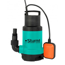 STURM WP9775P Насос для грязной воды 750 Вт, част. до 30мм, 230 л/мин, напор 8,5м