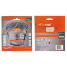 Sturm! 9020-125-22-24T Пильный диск, размер 125x22x24 зуба, твердосплавные напайки Sturm! 9020-125-22-24T Пильный диск, размер 125x22x24 зуба, твердосплавные напайки
