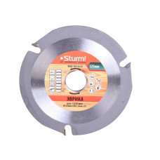 Sturm! 9020-125-22-3T Эврика Пильный диск по дереву для УШМ, размер 125x22x3 зуба Sturm! 9020-125-22-3T Эврика Пильный диск по дереву для УШМ, размер 125x22x3 зуба