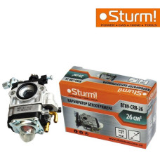 Sturm! BT89-CRB-26 Карбюратор двигателя бензотриммера, 26 куб Sturm! BT89-CRB-26 Карбюратор двигателя бензотриммера, 26 куб