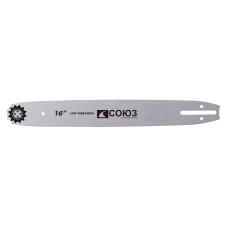СОЮЗ ПШС-1650380POH Пильная шина 16" паз 1,3мм, 3/8", 57зв, хвостовик POH(OREGON K095/A095) СОЮЗ ПШС-1650380POH Пильная шина 16" паз 1,3мм, 3/8", 57зв, хвостовик POH(OREGON K095/A095)