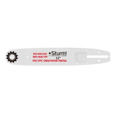 Sturm! SB1250380PO-OL Пильная шина 12" паз 1,3мм, 3/8", 45 зв