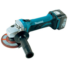 Makita DGA450RFE шлифмашина угловая аккумуляторная 14,4В