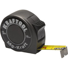 KRAFTOOL 34129-05-19 MG-Kraft 5м / 19мм ударопрочная профессиональная рулетка в металлическом корпусе KRAFTOOL 34129-05-19 MG-Kraft 5м / 19мм ударопрочная профессиональная рулетка в металлическом корпусе