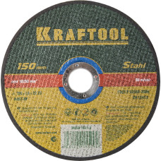 KRAFTOOL 36250-150-1.6 Круг отрезной по металлу, 150x1,6x22,23мм KRAFTOOL 36250-150-1.6 Круг отрезной по металлу, 150x1,6x22,23мм