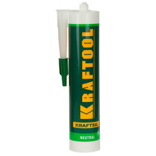 KRAFTOOL 41257-2 Герметик силиконовый KRAFTOOL прозрачный, нейтральный, 300мл KRAFTOOL 41257-2 Герметик силиконовый KRAFTOOL прозрачный, нейтральный, 300мл