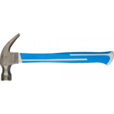 KRAFTOOL 20265-45 Fiberglass 450 г молоток-гвоздодёр столярный c фиберглассовой рукояткой KRAFTOOL 20265-45 Fiberglass 450 г молоток-гвоздодёр столярный c фиберглассовой рукояткой