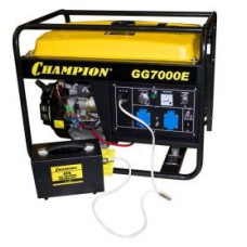 CHAMPION GG7000E+ATS+газоотвод генератор 5/5,5 кВт CHAMPION GG7000E+ATS+газоотвод генератор 5/5,5 кВт
