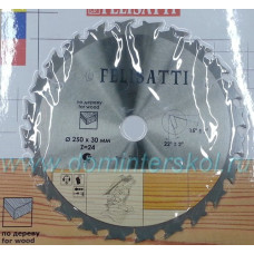 "Felisatti" диск пильный твердосплавный  250*30*24 по дереву