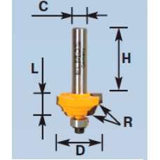 E322431 a38mm r6 фреза многопрофильная