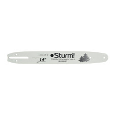 Sturm SB1450380PO Пильная шина 14" паз 1,3мм, 3/8", 50зв, хвостовик PO (OREGON K041/A041) Sturm SB1450380PO Пильная шина 14" паз 1,3мм, 3/8", 50зв, хвостовик PO (OREGON K041/A041)