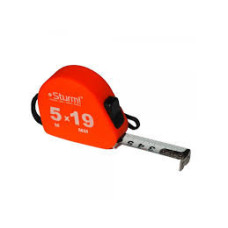 Sturm 3100202 Рулетка Soft Touch 5м Х 19мм , УДАРОПРОЧНЫЙ ПЛАСТИК, белая лента АВТОСТОП! Sturm 3100202 Рулетка Soft Touch 5м Х 19мм , УДАРОПРОЧНЫЙ ПЛАСТИК, белая лента АВТОСТОП!
