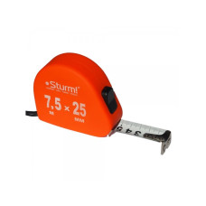 Sturm 3100203 Рулетка Soft Touch 7,5м Х 25мм , УДАРОПРОЧНЫЙ ПЛАСТИК, белая лента АВТОСТОП! Sturm 3100203 Рулетка Soft Touch 7,5м Х 25мм , УДАРОПРОЧНЫЙ ПЛАСТИК, белая лента АВТОСТОП!