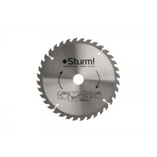 Sturm 9020-160-20-36T Пильный диск, размер 160х20x36 зубов С ПЕРЕХОД. КОЛЬЦОМ НА 16мм Sturm 9020-160-20-36T Пильный диск, размер 160х20x36 зубов С ПЕРЕХОД. КОЛЬЦОМ НА 16мм