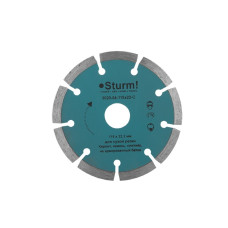 Sturm 9020-04-115x22-C Алмазный диск, сухая резка, сегментный 115мм Sturm 9020-04-115x22-C Алмазный диск, сухая резка, сегментный 115мм