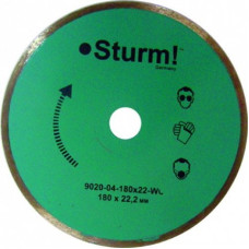 Sturm 9020-04-115x22-WC Алмазный диск, влажная резка, непрерывный 115м Sturm 9020-04-115x22-WC Алмазный диск, влажная резка, непрерывный 115м