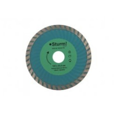 Sturm 9020-04-125x22-TW Алмазный диск, сухая/влажная резка Turbo Wave 125мм Sturm 9020-04-125x22-TW Алмазный диск, сухая/влажная резка Turbo Wave 125мм