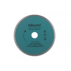 Sturm 9020-04-150x22-WC Алмазный диск, влажная резка, непрерывный 150мм Sturm 9020-04-150x22-WC Алмазный диск, влажная резка, непрерывный 150мм