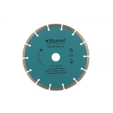 Sturm 9020-04-180x22-C Алмазный диск, сухая резка, сегментный 180мм Sturm 9020-04-180x22-C Алмазный диск, сухая резка, сегментный 180мм