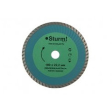 Sturm 9020-04-180x22-TW Алмазный диск, сухая/влажная резка Turbo Wave 180мм Sturm 9020-04-180x22-TW Алмазный диск, сухая/влажная резка Turbo Wave 180мм