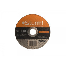 Sturm 9020-07-125x10 Диск отрезной по металлу, АРМИРОВАННЫЙ,размер 125x1.0x22.22 Sturm 9020-07-125x10 Диск отрезной по металлу, АРМИРОВАННЫЙ,размер 125x1.0x22.22
