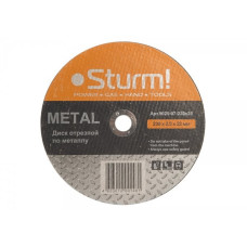 Sturm 9020-07-230x25 Диск отрезной по металлу, АРМИРОВАННЫЙ,размер 230x2.5x22.23