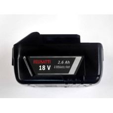 Felisatti Батарея аккумуляторная 18 Вольт 2.6 Ач Li-Ion арт. 17025.5820 FL 18026 Felisatti Батарея аккумуляторная 18 Вольт 2.6 Ач Li-Ion арт. 17025.5820 FL 18026