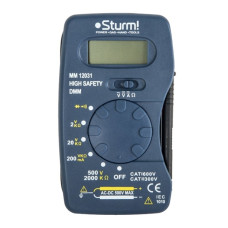 Sturm MM12031 мультиметр цифровой Sturm MM12031 мультиметр цифровой